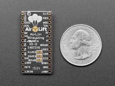 Adafruit 4363 - AirLift Bitsy Add-On – ESP32 WiFi Co-Processor - 4