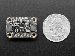 Adafruit 4469 - MLX90640 24x32 IR Thermal Camera Breakout - 110 Degree FoV - 4