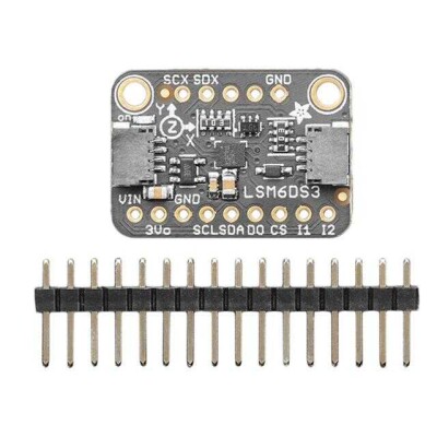 Adafruit 4503 - LSM6DS3TR-C 6-DoF Accel + Gyro IMU - STEMMA QT / Qwiic - 1