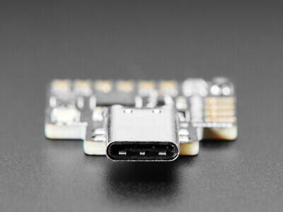 Adafruit 4514 - Serpente - Tiny CircuitPython Prototyping Board - USB C Plug - 2