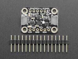 Adafruit 4517 - LSM6DSOX + LIS3MDL - Precision 9 DoF IMU - STEMMA QT / Qwiic - 3