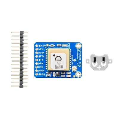Adafruit 5440 - Ultimate GPS Breakout with GLONASS + GPS - PA1616D - 99 channel w/10 Hz updates - 1