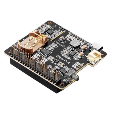 Adafruit 5704 - Witty Pi 4 HAT - RTC & Power Management for Raspberry Pi - 1