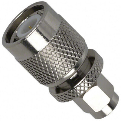 Adapter Coaxial Connector SMA Plug, Male Pin To TNC Plug, Male Pin 50 Ohms - 1