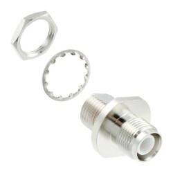 Adapter Coaxial Connector TNC Jack, Female Socket To U.FL (UMCC) Jack, Male Pin 50 Ohms - Hirose Electric Co Ltd