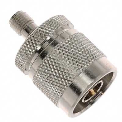 Adapter Coaxial Connector N Plug, Male Pin To SMA Jack, Female Socket 50Ohm - 1