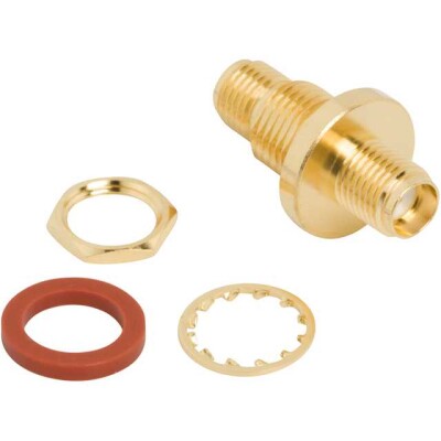 Adapter Coaxial Connector SMA Jack, Female Socket To SMA Jack, Female Socket 50 Ohms - 2