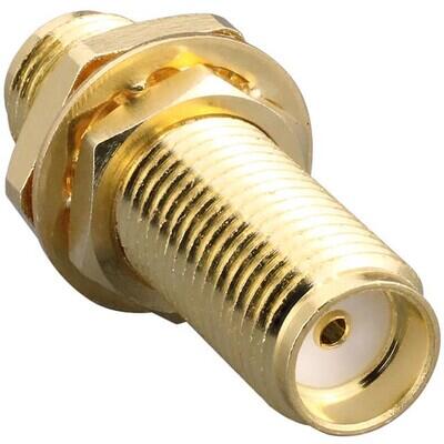 Adapter Coaxial Connector SMA Jack, Female Socket To SMA Jack, Female Socket 50Ohm - 1