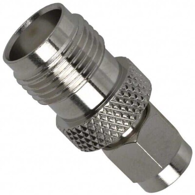 Adapter Coaxial Connector SMA Plug, Male Pin To TNC Jack, Female Socket 50 Ohms - 1
