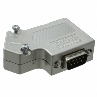 Adapter Connector D-Sub, 9 Pin Female To D-Sub, 9 Pin Male Free Hanging (In-Line) - 1