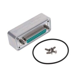 Adapter Connector D-Sub, 25 Pin Male To D-Sub, 25 Pin Female Free Hanging (In-Line) - Amphenol Positronic