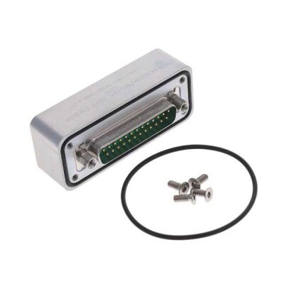 Adapter Connector D-Sub, 25 Pin Male To D-Sub, 25 Pin Female Free Hanging (In-Line) - 2