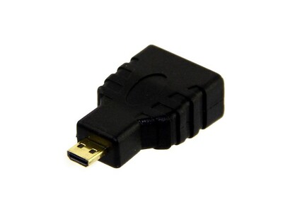 Adapter Connector HDMI Micro, Plug To HDMI, Receptacle Free Hanging (In-Line) - 2