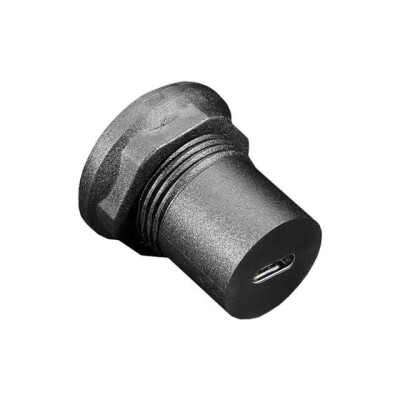 Adapter Connector USB-C (USB TYPE-C), Receptacle To USB-C (USB TYPE-C), Receptacle Panel Mount, Bulkhead - Rear Side Nut - 2