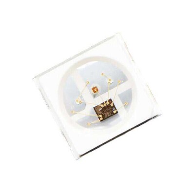 Addressable Lighting Neopixel 10 LED Discrete Serial (Shift Register) Red, Green, Blue (RGB) 3.50mm L x 3.50mm W - 1