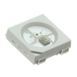 Addressable Lighting series 10 LED Discrete Serial (Shift Register) Red, Green, Blue (RGB) 5.00mm L x 5.00mm W - 1