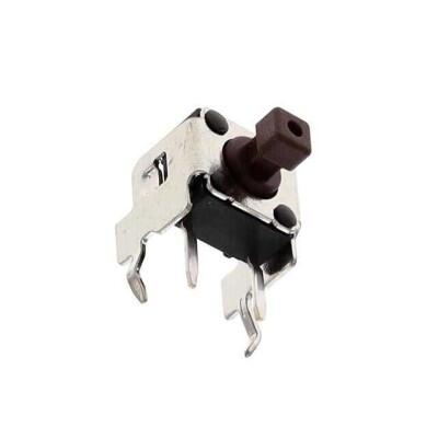Tactile Switch SPST-NO Side Actuated Through Hole, Right Angle - 1