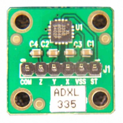 ADXL335 iMEMS® Accelerometer, 3 Axis Sensor Evaluation Board - 1