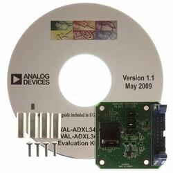 ADXL345 iMEMS® Accelerometer, 3 Axis Sensor Evaluation Board - Analog Devices Inc.