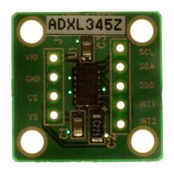 ADXL345 iMEMS® Accelerometer, 3 Axis Sensor Evaluation Board - Analog Devices Inc.