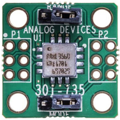 ADXL356B - Accelerometer, 3 Axis Sensor Evaluation Board - 1