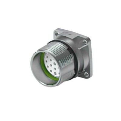 19 Position Circular Connector Receptacle Housing Panel Mount - 1