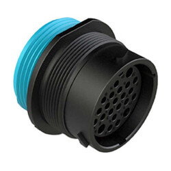 27 (Radsok) Position Circular Connector Receptacle Housing Panel Mount - Amphenol Sine Systems Corp