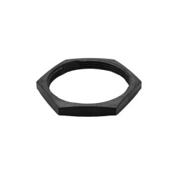Connector Hex Nut 24 Black - Amphenol Sine Systems Corp