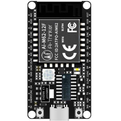 - Ai-M62-12F Transceiver; 802.11 b/g/n/ac (Wi-Fi, WiFi, WLAN), Bluetooth® 5.x 2.4GHz Evaluation Board - 1