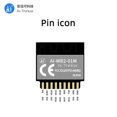 Ai-WB2-01M - Wi-Fi&BT module with BL602 chip - DIP-18 - Version V1.0.1 - 3