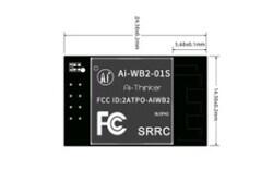 Ai-WB2-01S - Wi-Fi & BLE module with BL602 chip - DIP-8 - Version V1.0.0 - 3