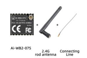 Ai-WB2-07S - Wi-Fi& BT module with BL602 chip - SMD-16 - Version V1.1.2 - 3