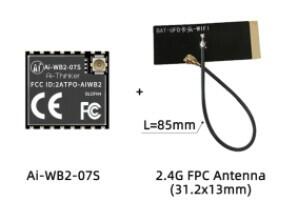 Ai-WB2-07S - Wi-Fi& BT module with BL602 chip - SMD-16 - Version V1.1.2 - 4