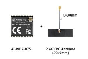 Ai-WB2-07S - Wi-Fi& BT module with BL602 chip - SMD-16 - Version V1.1.2 - 5