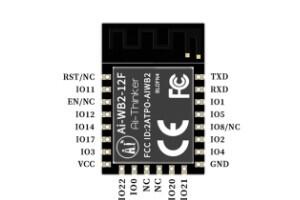Ai-WB2-12F - Wi-Fi & BT Module with BL602 chip - SMD-22 - Version V1.1.0 - 3