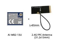Ai-WB2-13U - Wi-Fi&BT module with BL602 chip - SMD-18 - Version V1.1.1 - 4