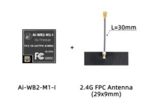 Ai-WB2-M1-I - Wi-Fi&BT module with BL602 chip - SMD-61 - Version V1.0.0 - 5