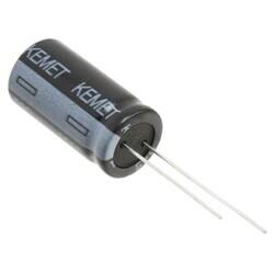 680 µF 35 V Aluminum Electrolytic Capacitors Radial, Can 38mOhm @ 100kHz 6000 Hrs @ 105°C - KEMET