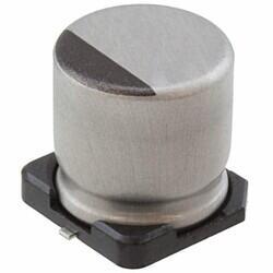 1000 µF 6.3 V Aluminum Electrolytic Capacitors Radial, Can - SMD - 1000 Hrs @ 105°C - Nichicon