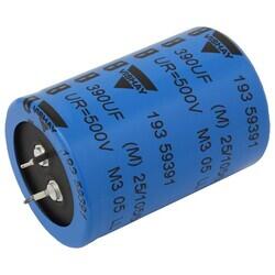 150 µF 400 V Aluminum Electrolytic Capacitors Radial, Can - Snap-In 530mOhm @ 100Hz 5000 Hrs @ 105°C - Vishay Beyschlag Draloric BC Components