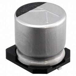 220 µF 35 V Aluminum Electrolytic Capacitors Radial, Can - SMD 200mOhm @ 100Hz 3000 Hrs @ 125°C - Rubycon