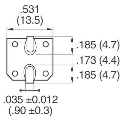 470 µF 16 V Aluminum Electrolytic Capacitors Radial, Can - SMD 120mOhm @ 100kHz 2000 Hrs @ 125°C - 2