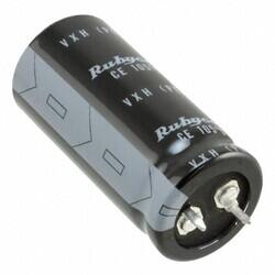 1000 µF 200 V Aluminum Electrolytic Capacitors Radial, Can - Snap-In 5000 Hrs @ 105°C - Rubycon