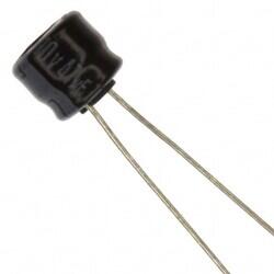 33 µF 25 V Aluminum Electrolytic Capacitors Radial, Can 1000 Hrs @ 85°C - Panasonic Electronic Components