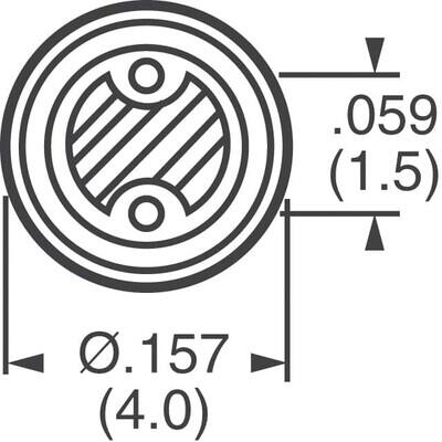 4.7 µF 25 V Alüminyum Elektrolitik Kapasitör / Kondansatör Radyal, Can 1000 Saat @ 85°C - 3
