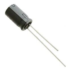 100 µF 35 V Aluminum Electrolytic Capacitors Radial, Can 6000 Hrs @ 105°C - Rubycon