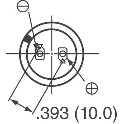 270 µF 400 V Aluminum Electrolytic Capacitors Radial, Can - Snap-In 3000 Hrs @ 105°C - 2