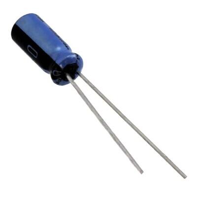 100 µF 16 V Aluminum Electrolytic Capacitors Radial, Can 1000 Hrs @ 105°C - 1