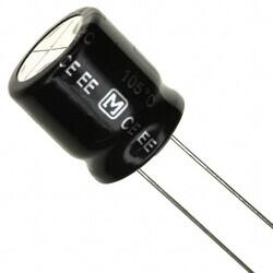 33 µF 450 V Aluminum Electrolytic Capacitors Radial, Can 10000 Hrs @ 105°C - Panasonic Electronic Components
