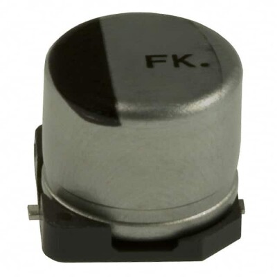 10 µF 63 V Aluminum Electrolytic Capacitors Radial, Can - SMD 2000 Hrs @ 105°C - 1